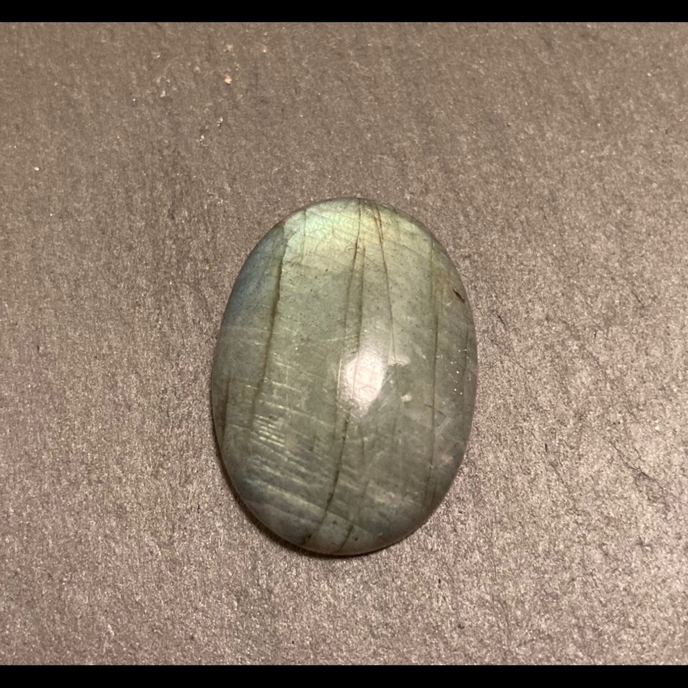 Labradorite gemstone authentic 30 mm by 20mm